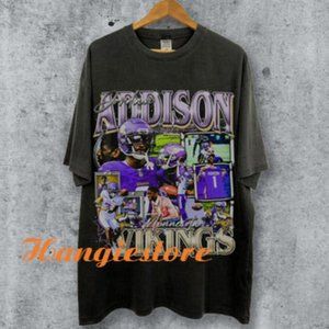 Jordan Addison Vintage 90s Graphic Style T-shirt, Jordan Add